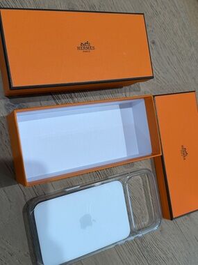 2 Hermes small rectangle boxes